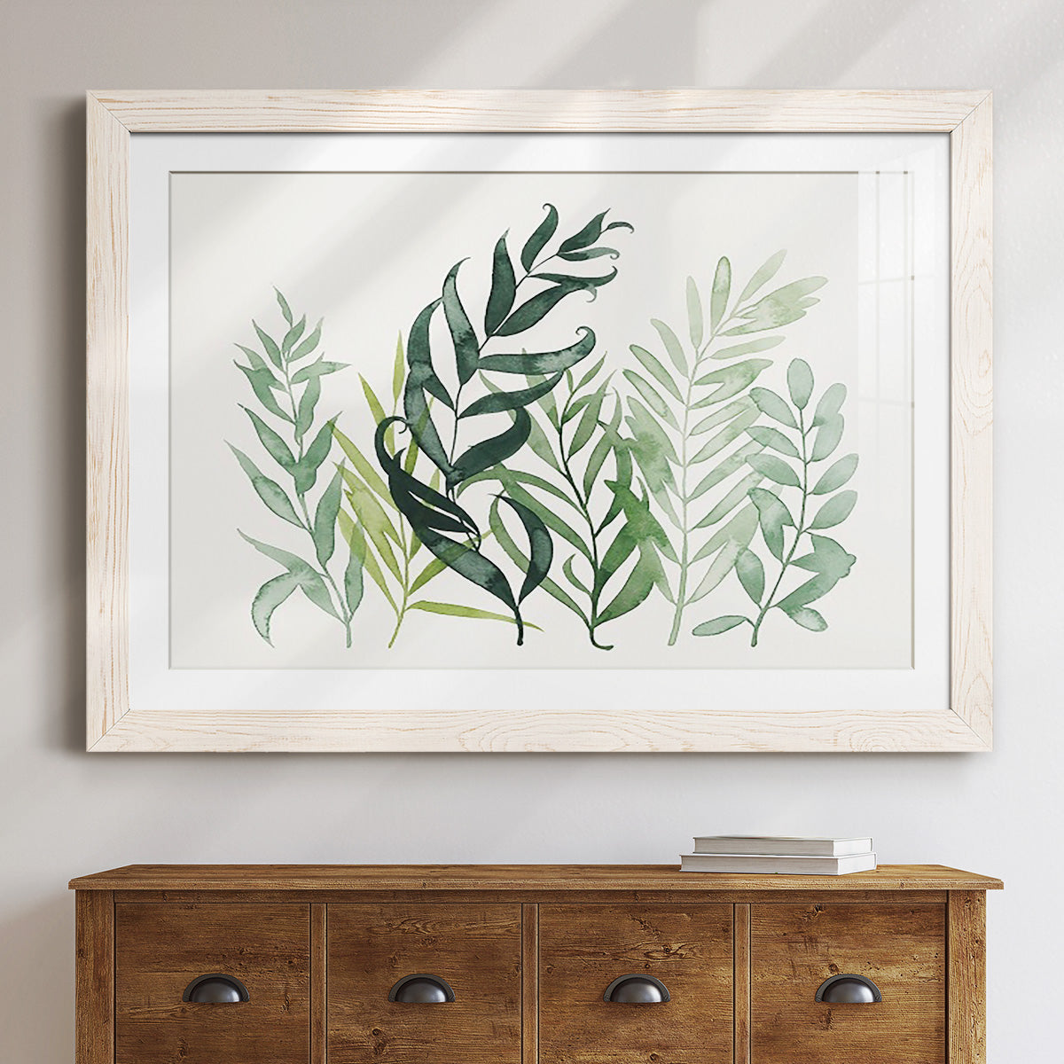 Vert Volunteers I - Barnwood Framed Art Print
