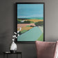 Bright Colored Countryside II - Modern Framed Canvas Print