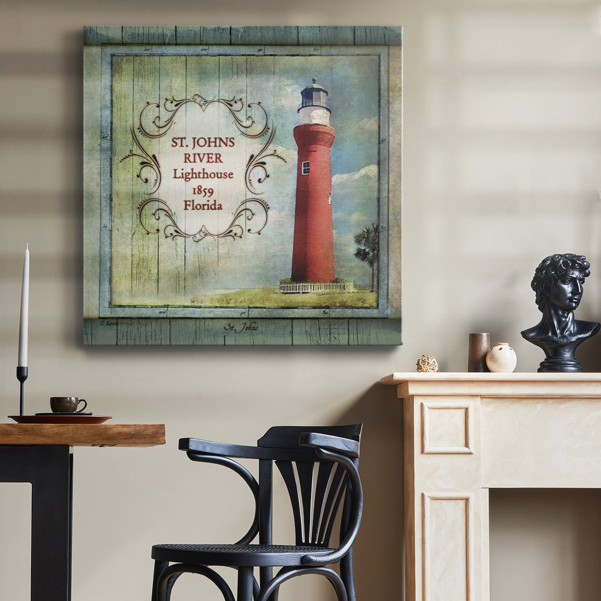 Florida Lighthouse XI-Premium Gallery Wrapped Canvas - Ready to Hang