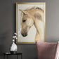 Golden Palomino II - Modern Framed Canvas Print