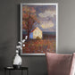 September - Modern Framed Canvas Print