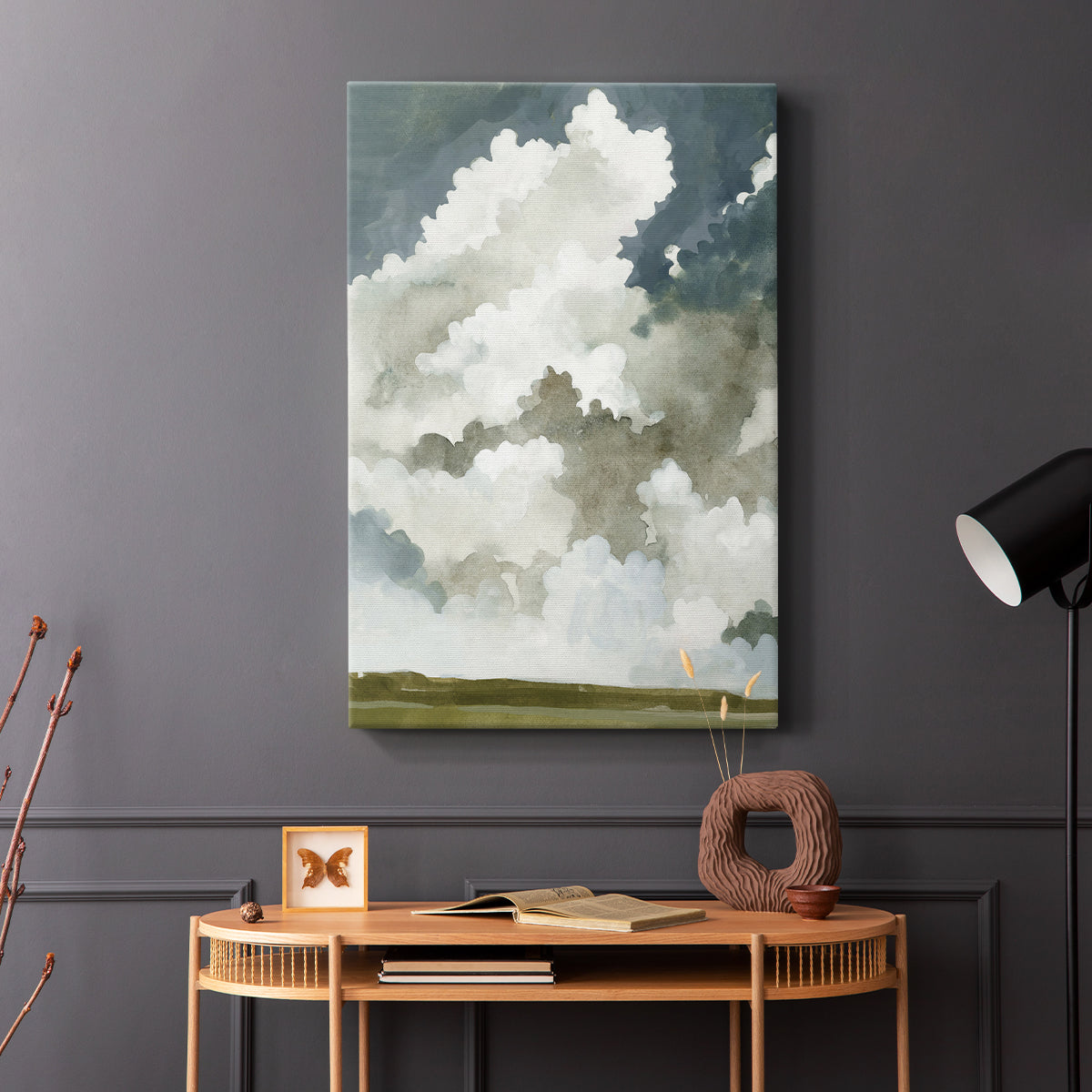 Vast Neutral Sky I - Canvas Art Print