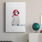 Penguin Play I Premium Gallery Wrapped Canvas - Ready to Hang