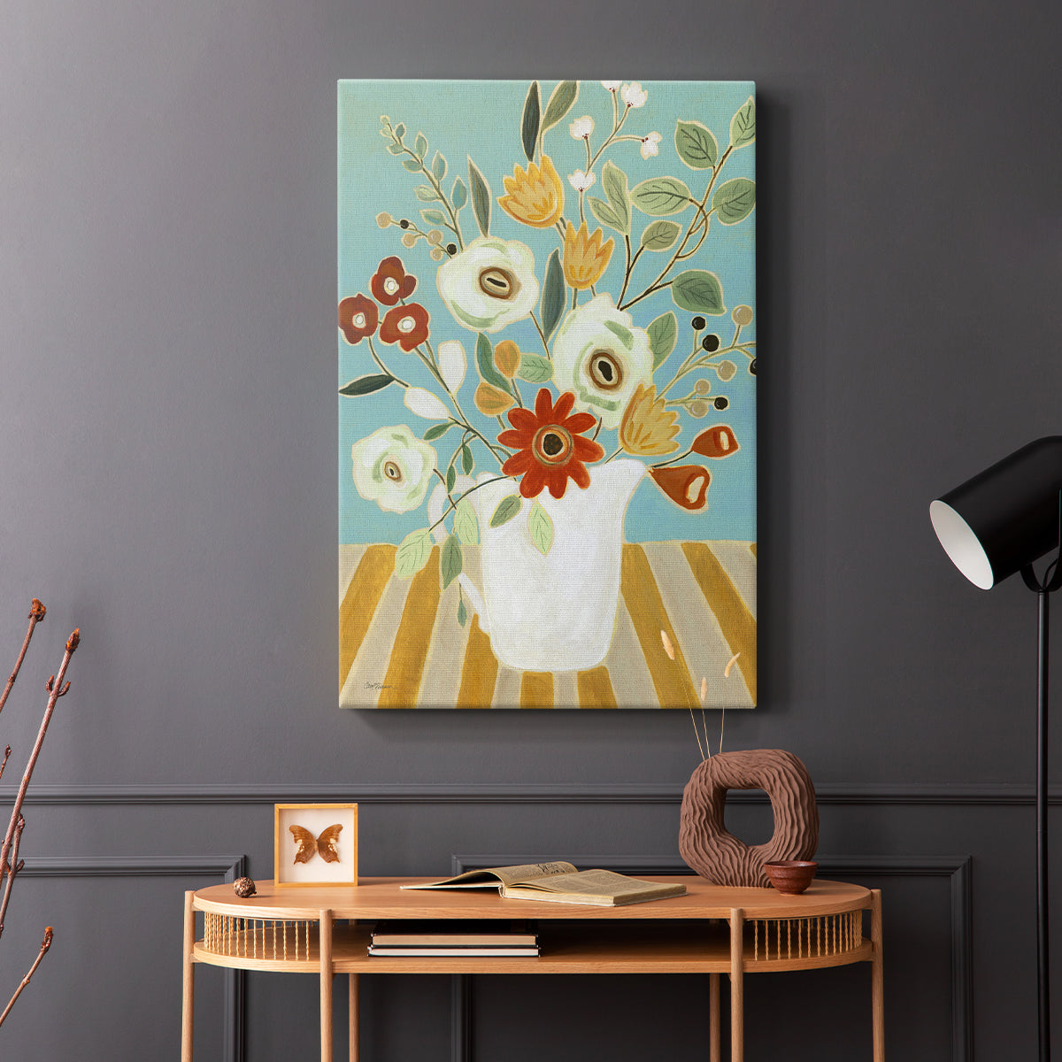 Joyful Blossoms I - Canvas Art Print