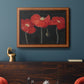 Poppy Trio I Premium Framed Canvas- Ready to Hang