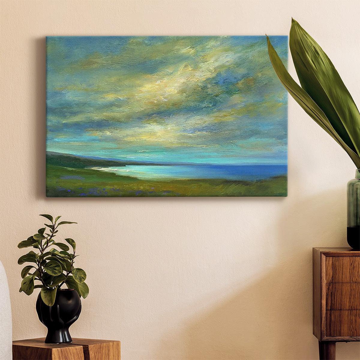 Coastal Views I Premium Gallery Wrapped Canvas - Ready to Hang