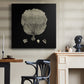 Black and Tan Coral II - Canvas Art Print