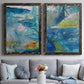 Spring Winds V - Premium Framed Canvas 2 Piece Set - Ready to Hang