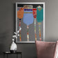 Tall Tulips - Modern Framed Canvas Print