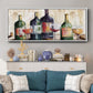 The Dinner Party - Floater Framed Canvas Print