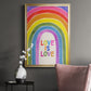 Love Loudly Collection B - Modern Framed Canvas Print