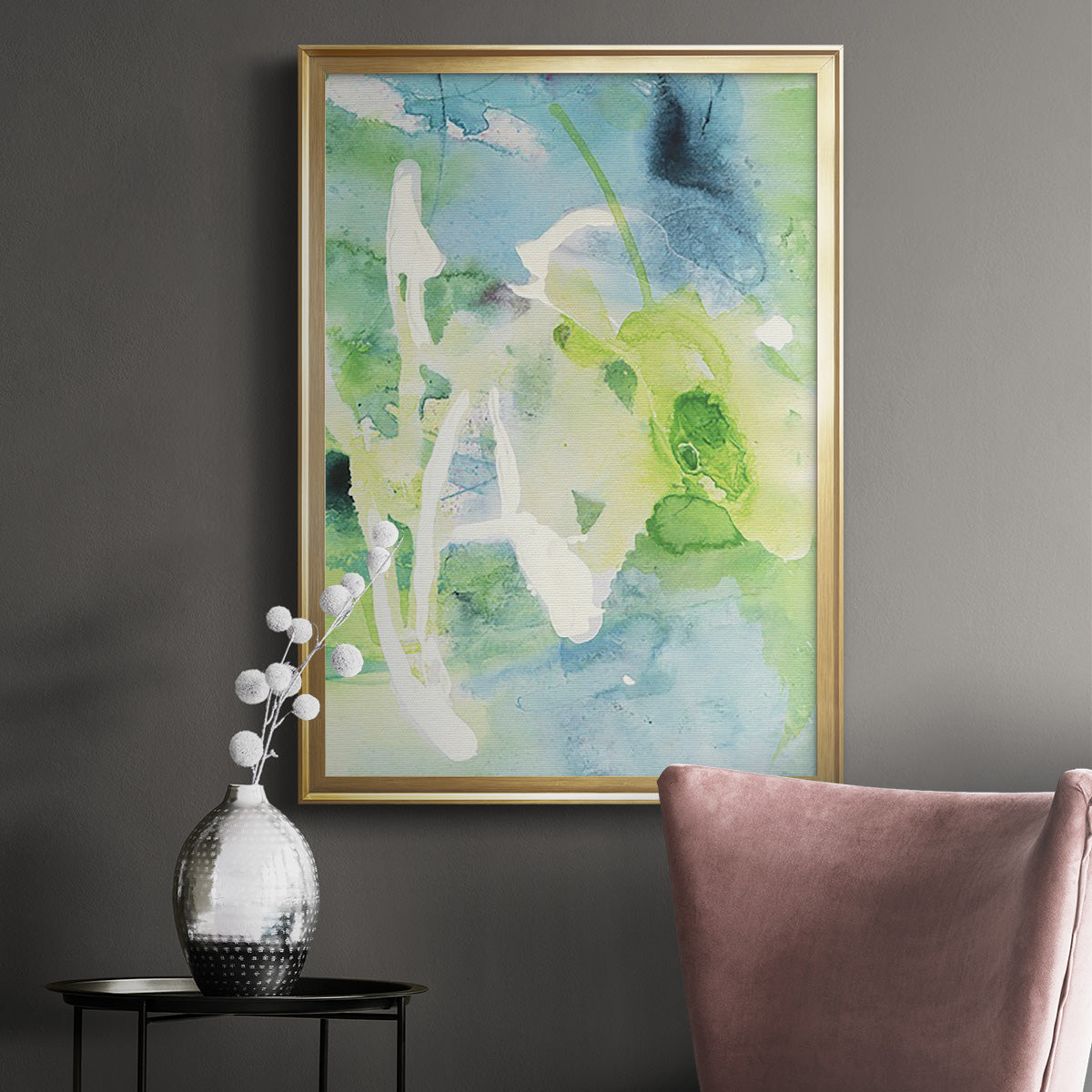 Rising Above III - Modern Framed Canvas Print