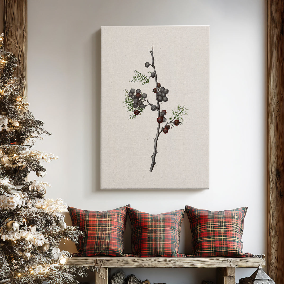 Frostlit Blessing of Cathedral - Canvas Art Print