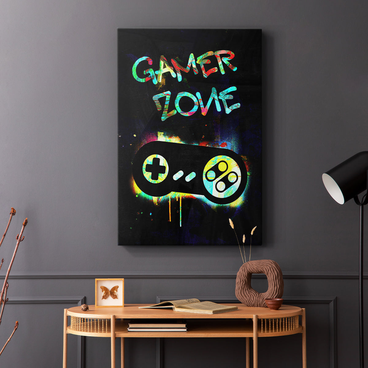 Gamer Tag IV - Canvas Art Print