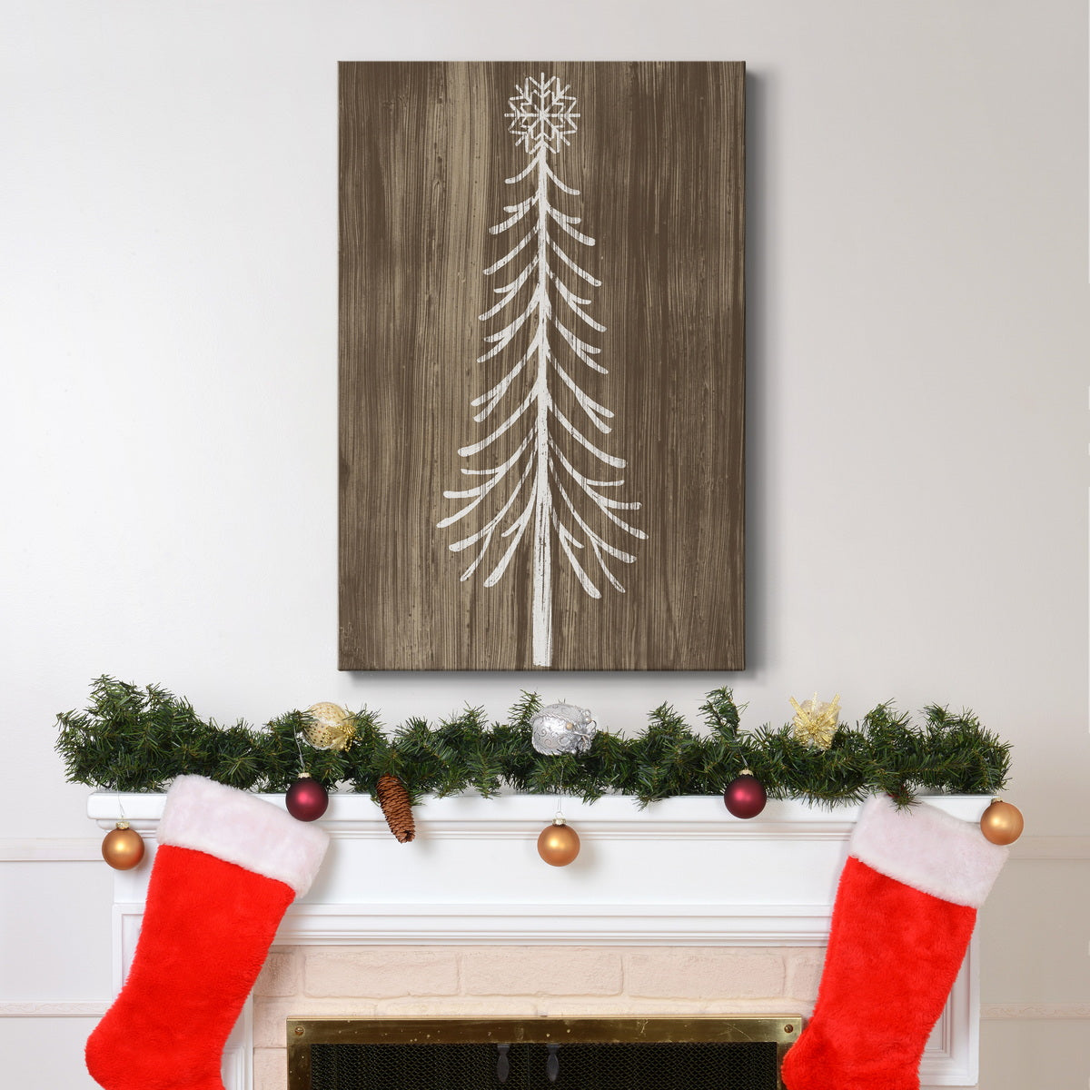 Barnwood Wonderland VII Premium Gallery Wrapped Canvas - Ready to Hang