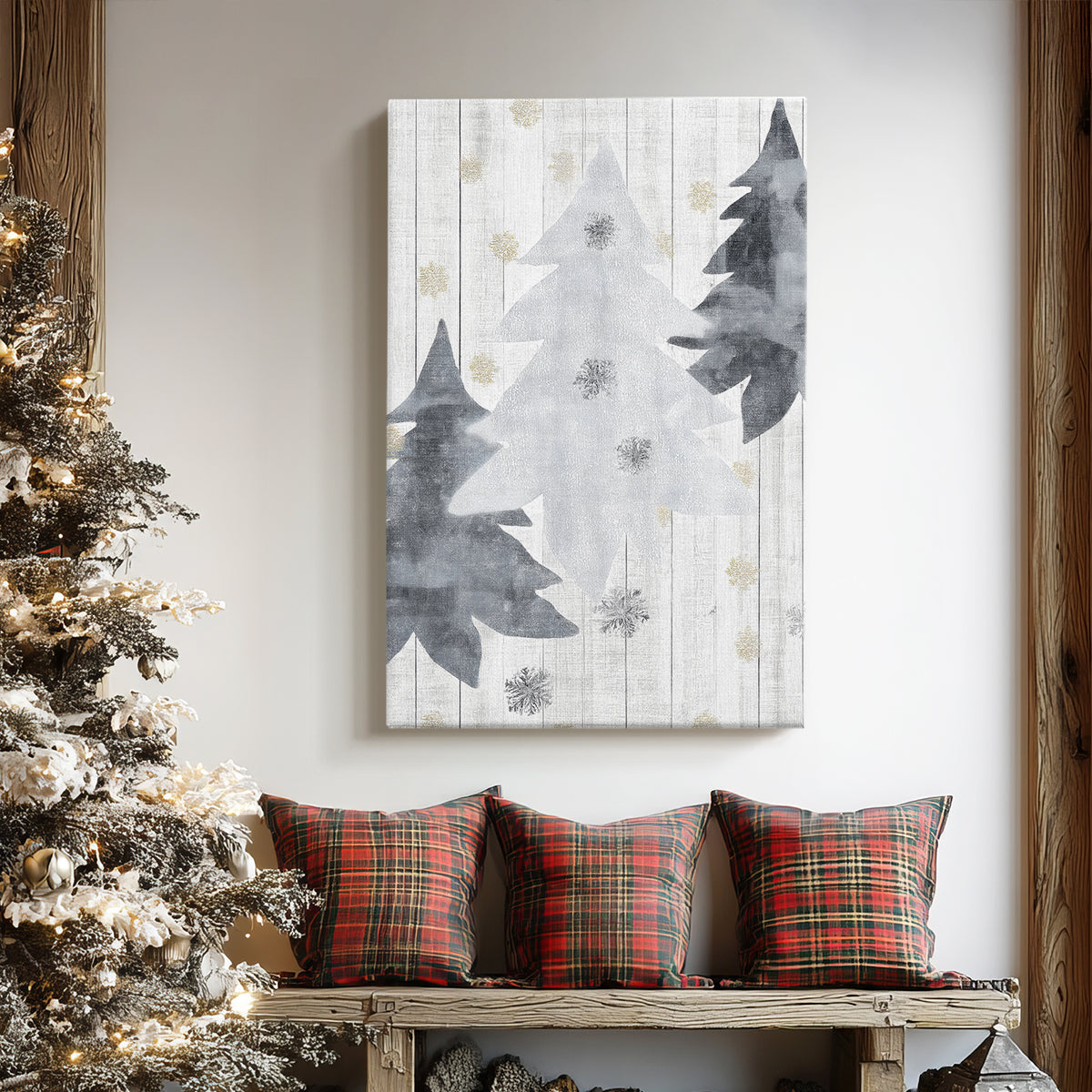 Frostlit Blessing - Canvas Art Print