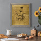 Gold Sketch Botanical I - Premium Canvas Framed in Barnwood - Ready to Hang