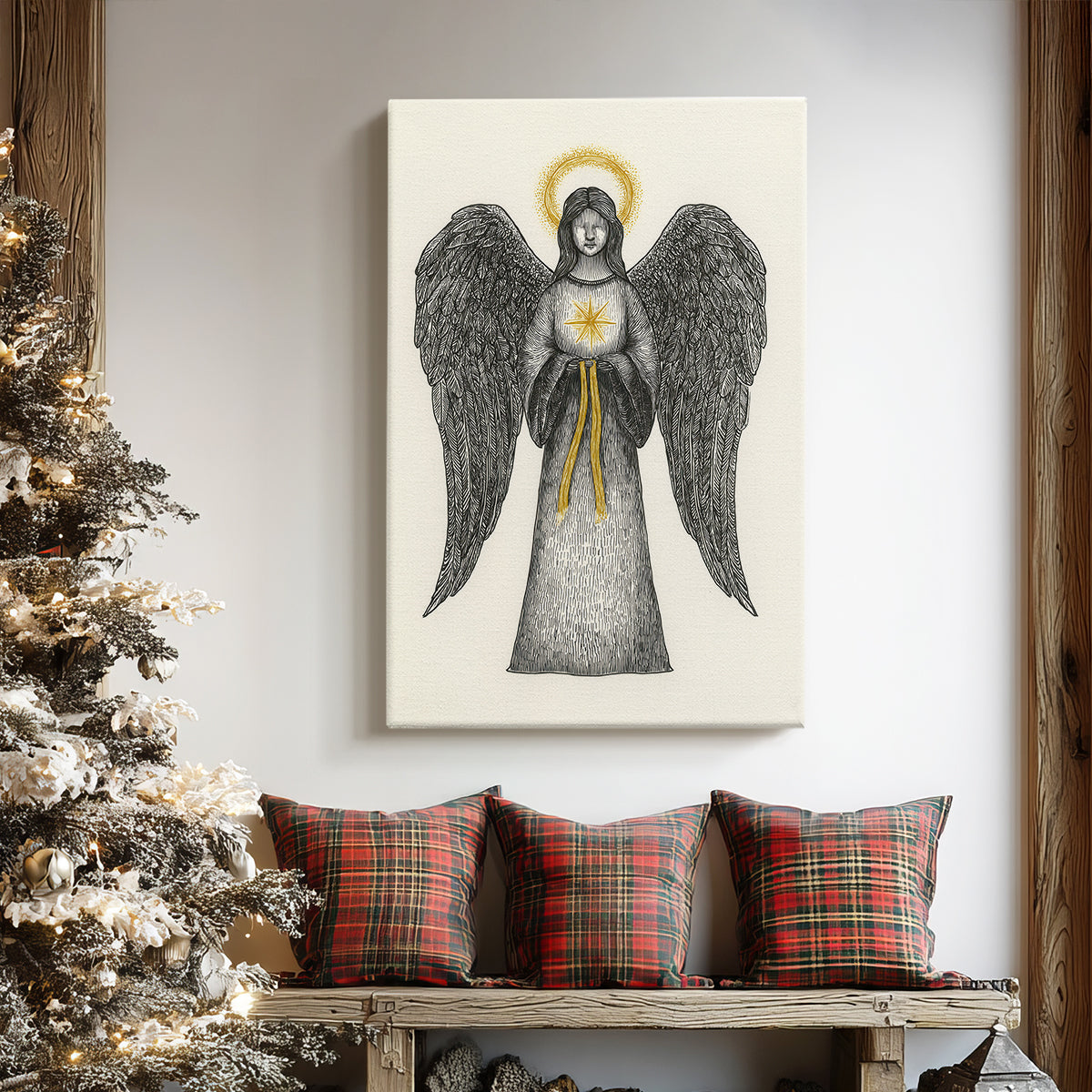 Frostlit Promise - Canvas Art Print