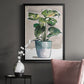Potted Houseplant II - Modern Framed Canvas Print