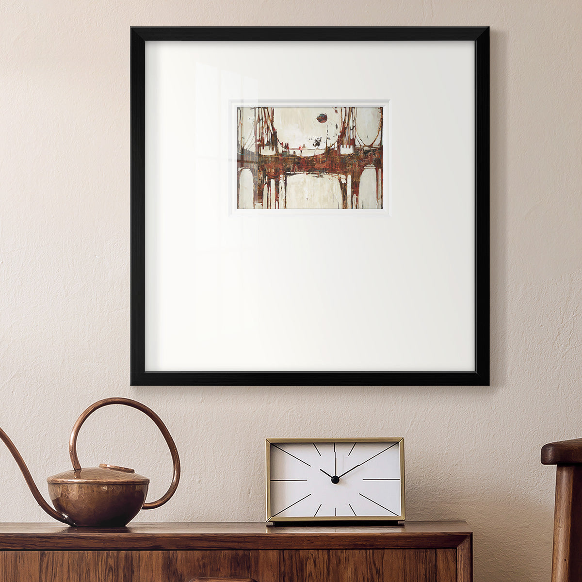 Building Bridges Premium Framed Print Double Matboard