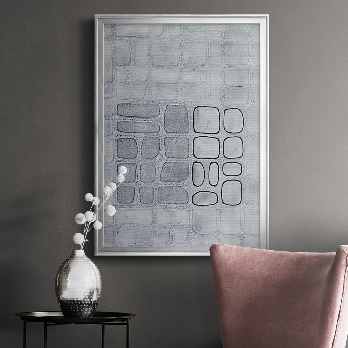 Lumen Colour II - Modern Framed Canvas Print