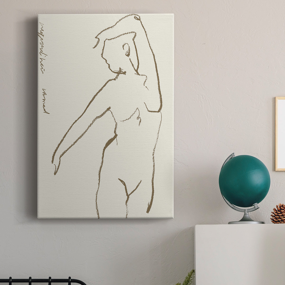 Toi et Moi III - Canvas Art Print