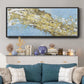 Mistral V in Azure - Floater Framed Canvas Print