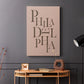 Neutral City Center Type IV - Canvas Art Print
