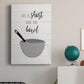 Lick the Bowl Premium Gallery Wrapped Canvas - Ready to Hang