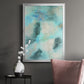 Blue Shift II - Modern Framed Canvas Print