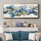 Found Pebbles III - Floater Framed Canvas Print