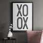 Bold Love I - Modern Framed Canvas Print