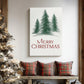 Frostlit Snow Blessing - Canvas Art Print
