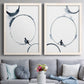 Woman in the Moon I - Premium Framed Canvas 2 Piece Set - Ready to Hang