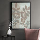 Leaf Cluster I - Modern Framed Canvas Print