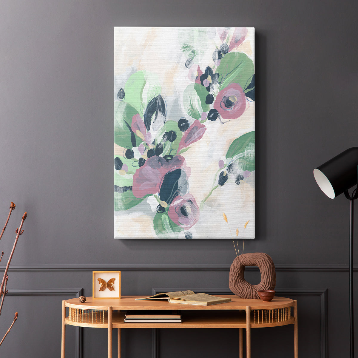Tropical Branch Fresco II - Canvas Art Print