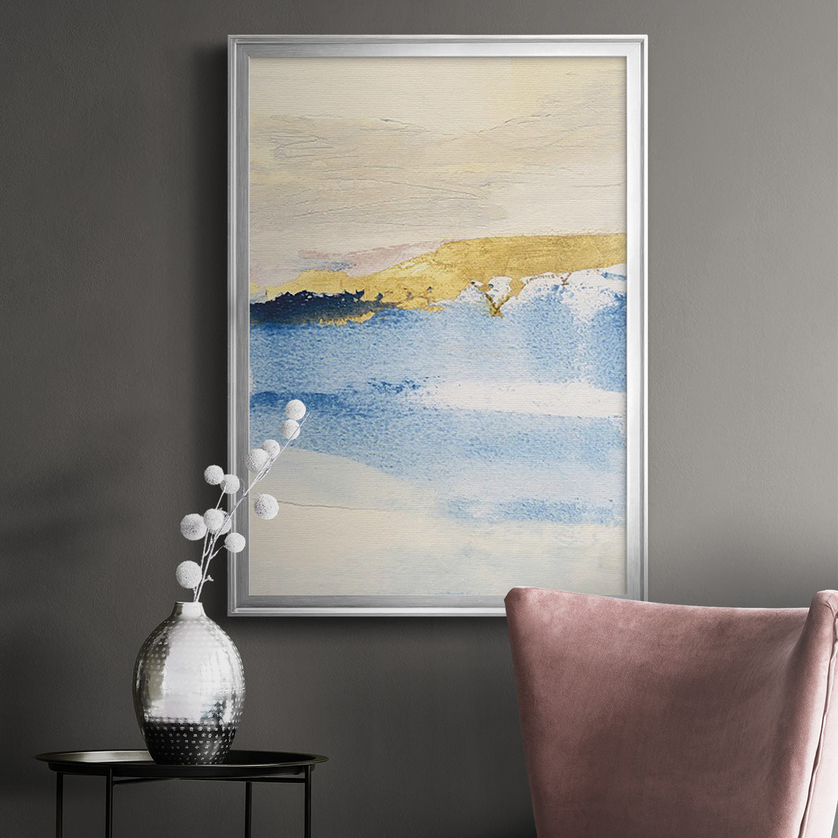Pampa I - Modern Framed Canvas Print