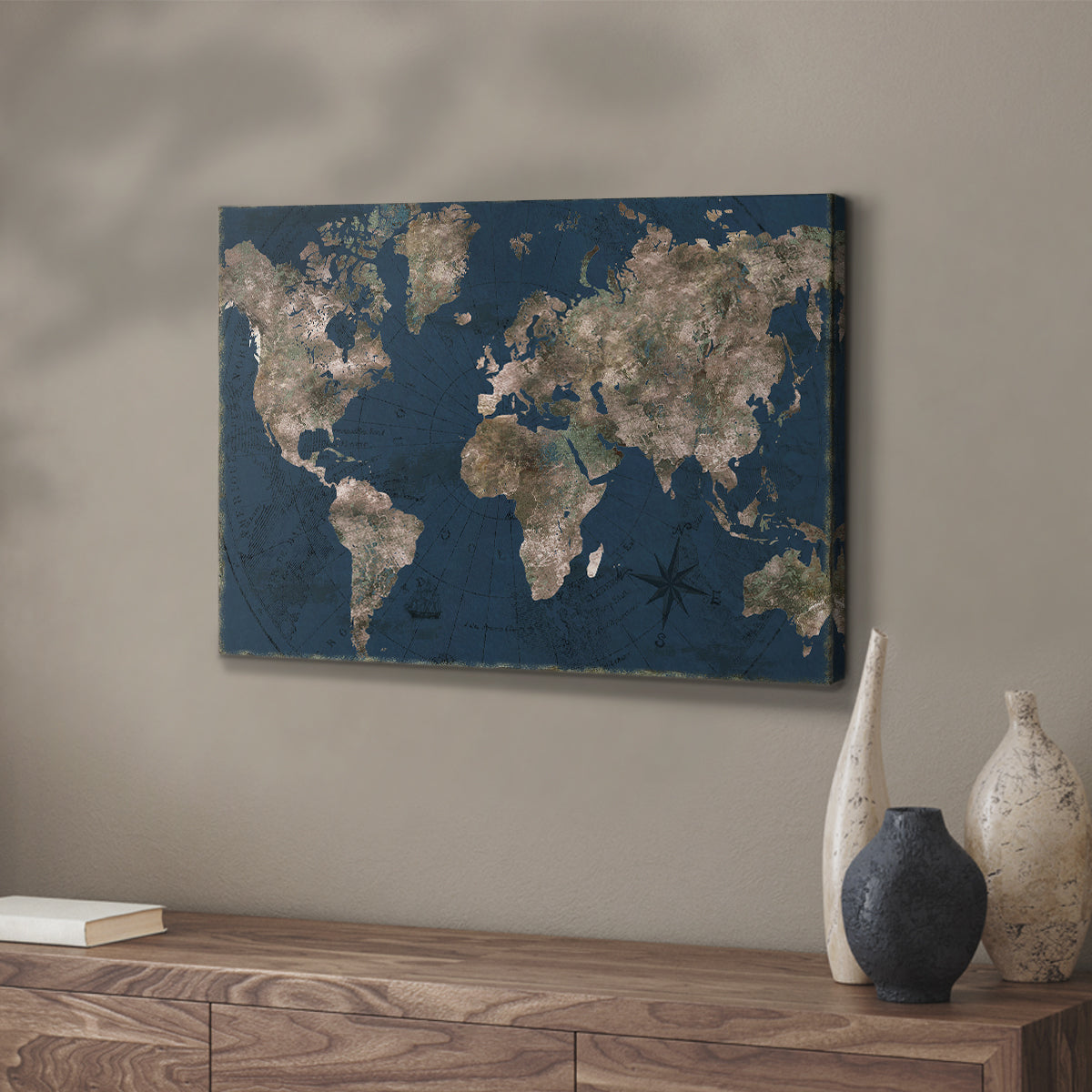 Navy Atlas - Canvas Art Print