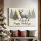 Silver Dusk Carol - Canvas Art Print
