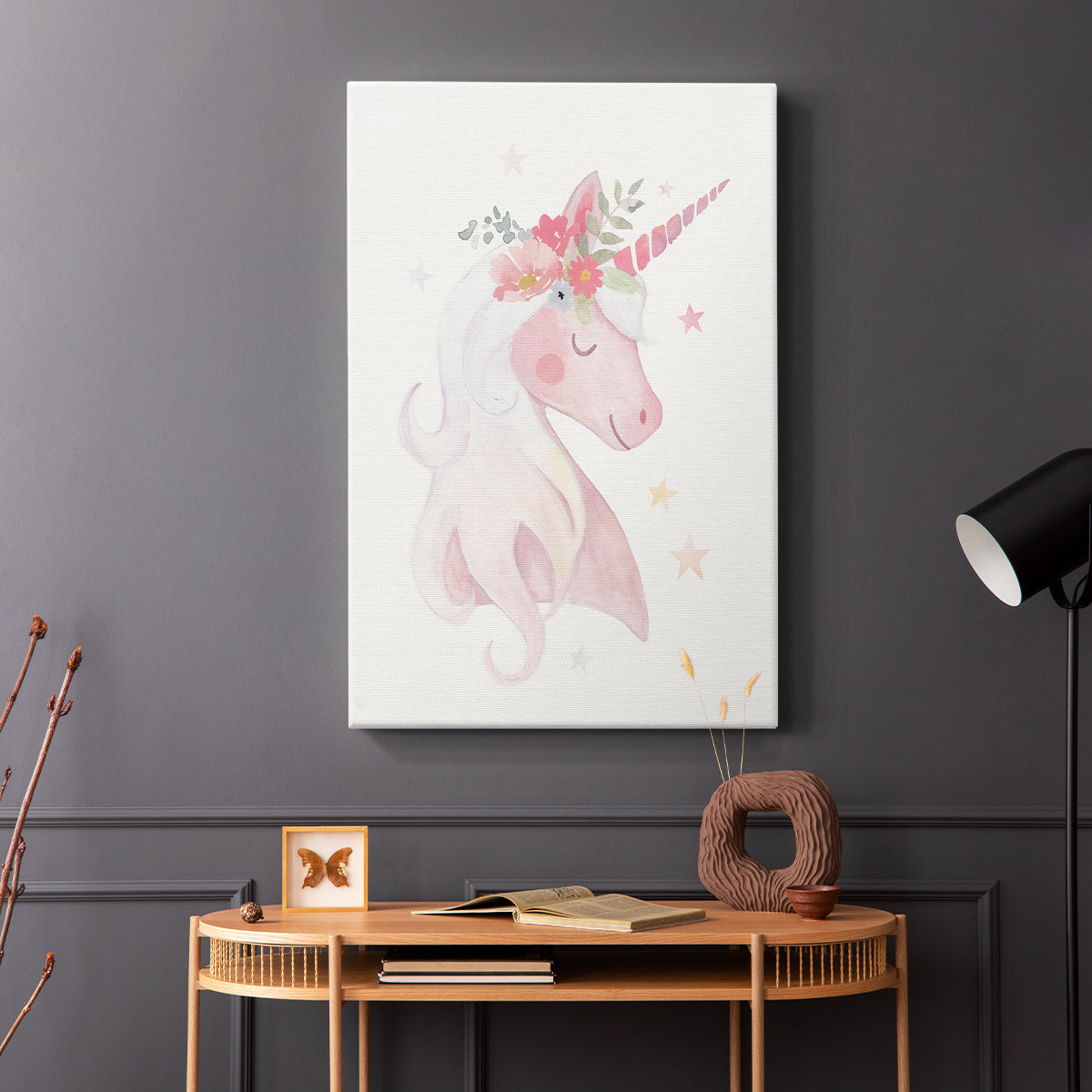 Sweet Unicorn II - Canvas Art Print