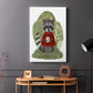 Hot Chocolate Raccoon - Canvas Art Print