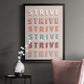 Strive - Modern Framed Canvas Print