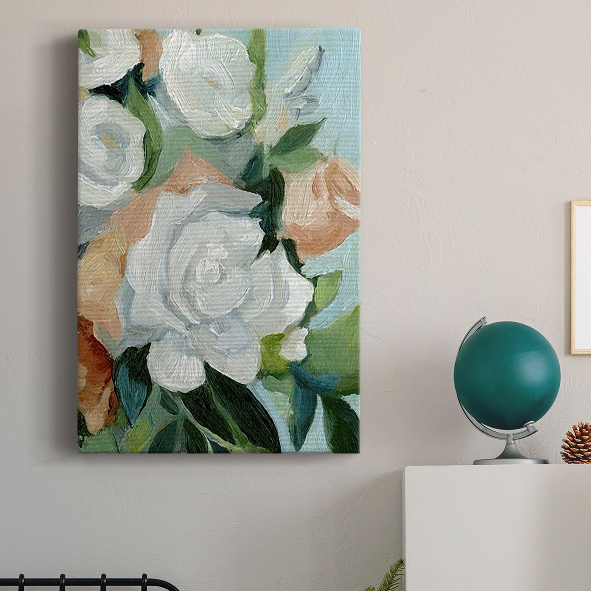 Bouquet Scatter I - Canvas Art Print