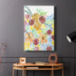 Flower Carousel I - Canvas Art Print