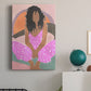 Curly Lady IV Premium Gallery Wrapped Canvas - Ready to Hang