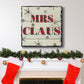 Mrs. Claus-Premium Gallery Wrapped Canvas - Ready to Hang