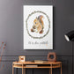 Harvest Home Squirrel - Canvas Art Print