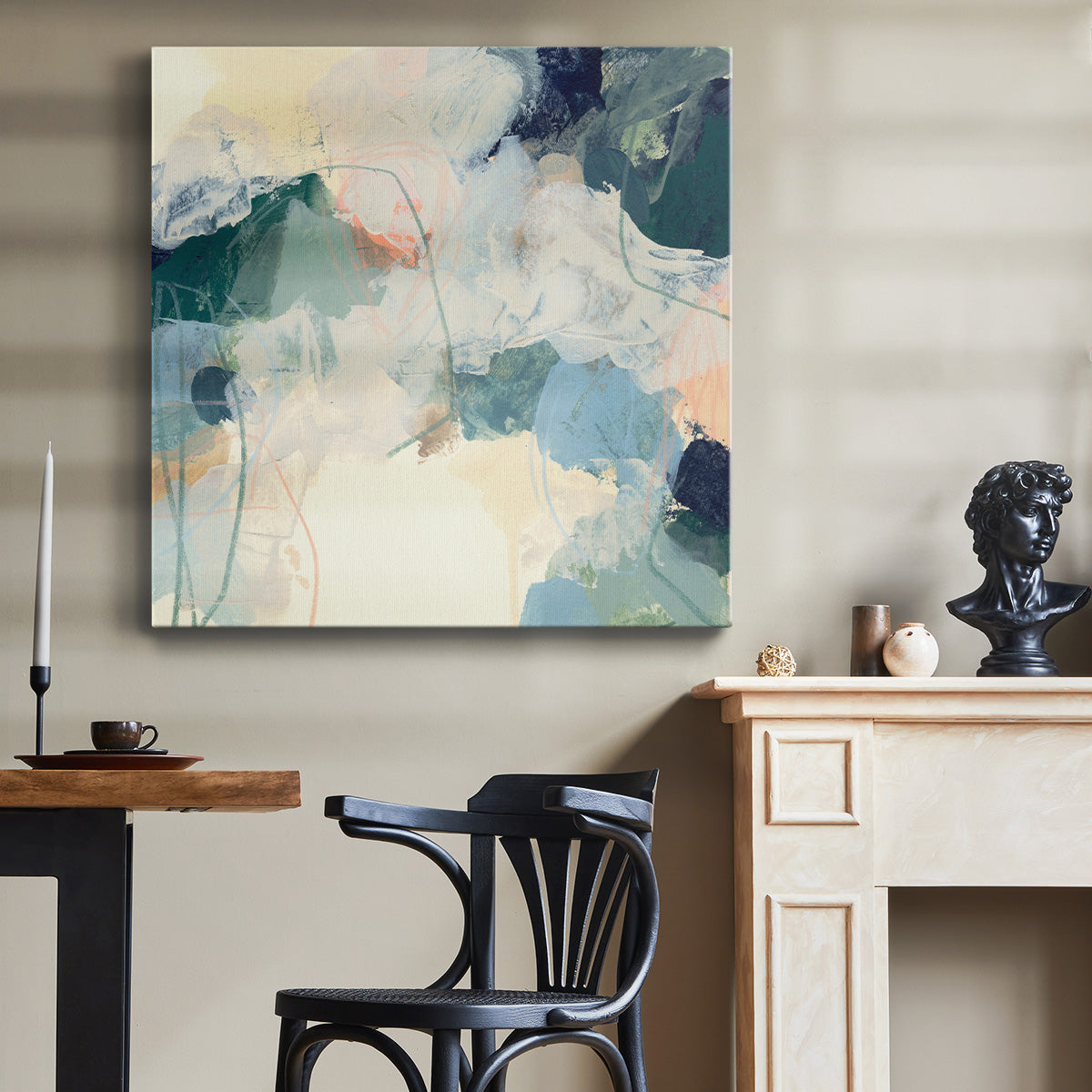 Cloud Gesture II - Canvas Art Print