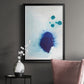 Spare Blue I - Modern Framed Canvas Print