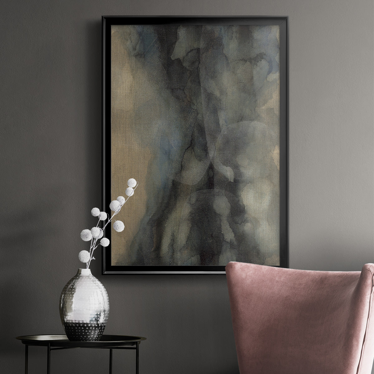 The Winter - Modern Framed Canvas Print